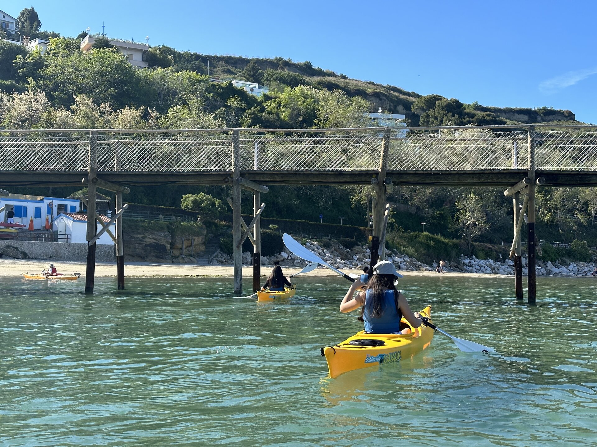 Escursione In Mare In Kayak Sulla Costa Dei Trabocchi Majellando